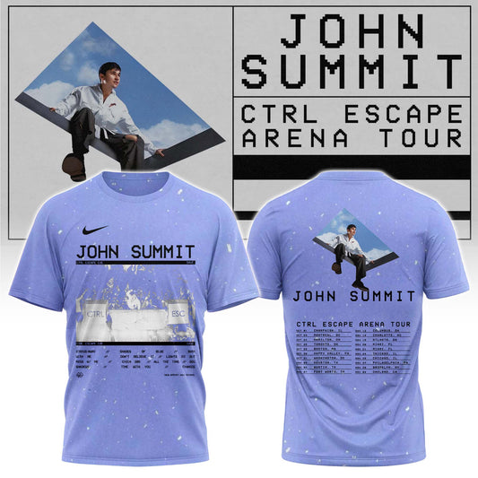 .CTRL Escape Arena Tour Tee Celestial Blue Edition