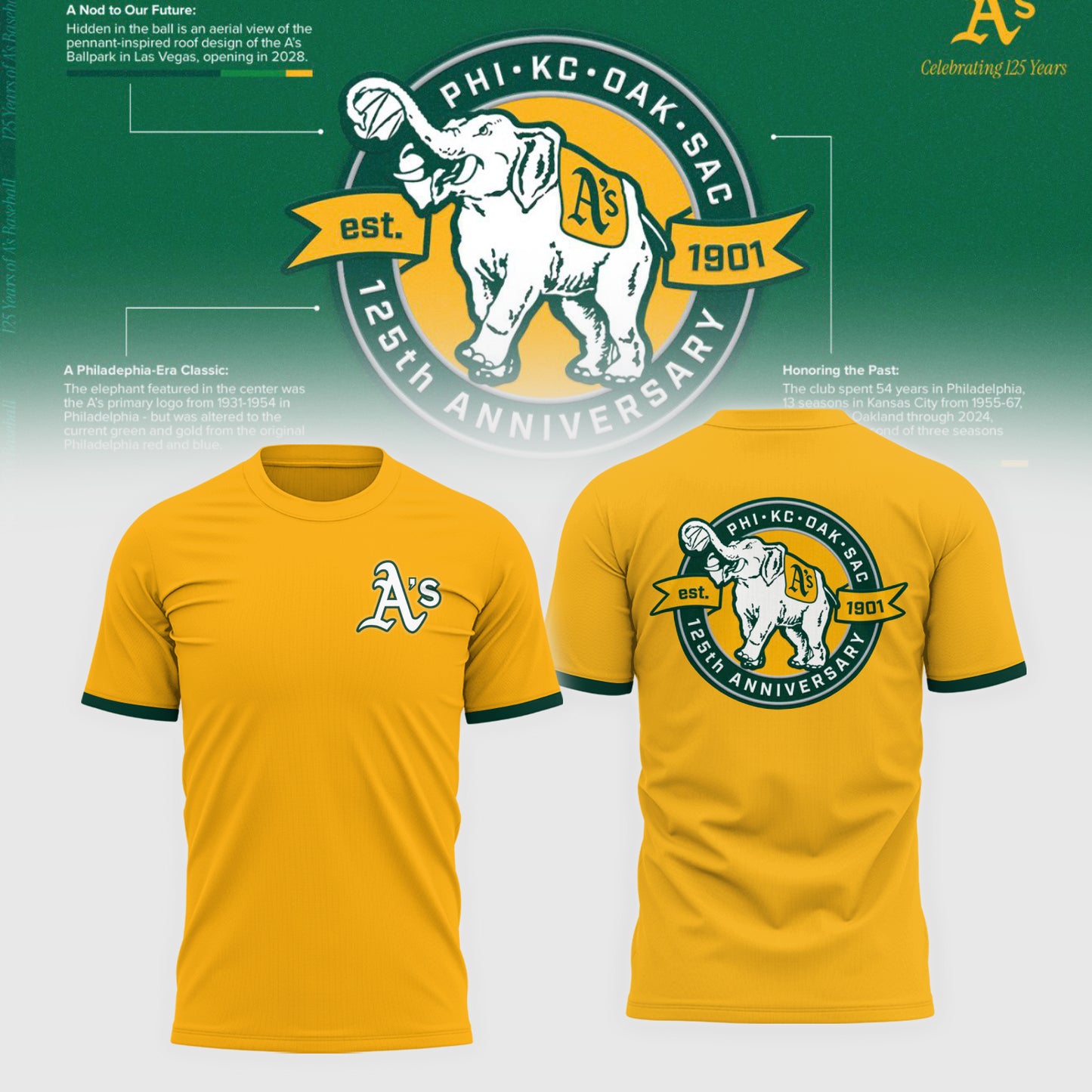 Limited Edition 125th Anniversary T shirt