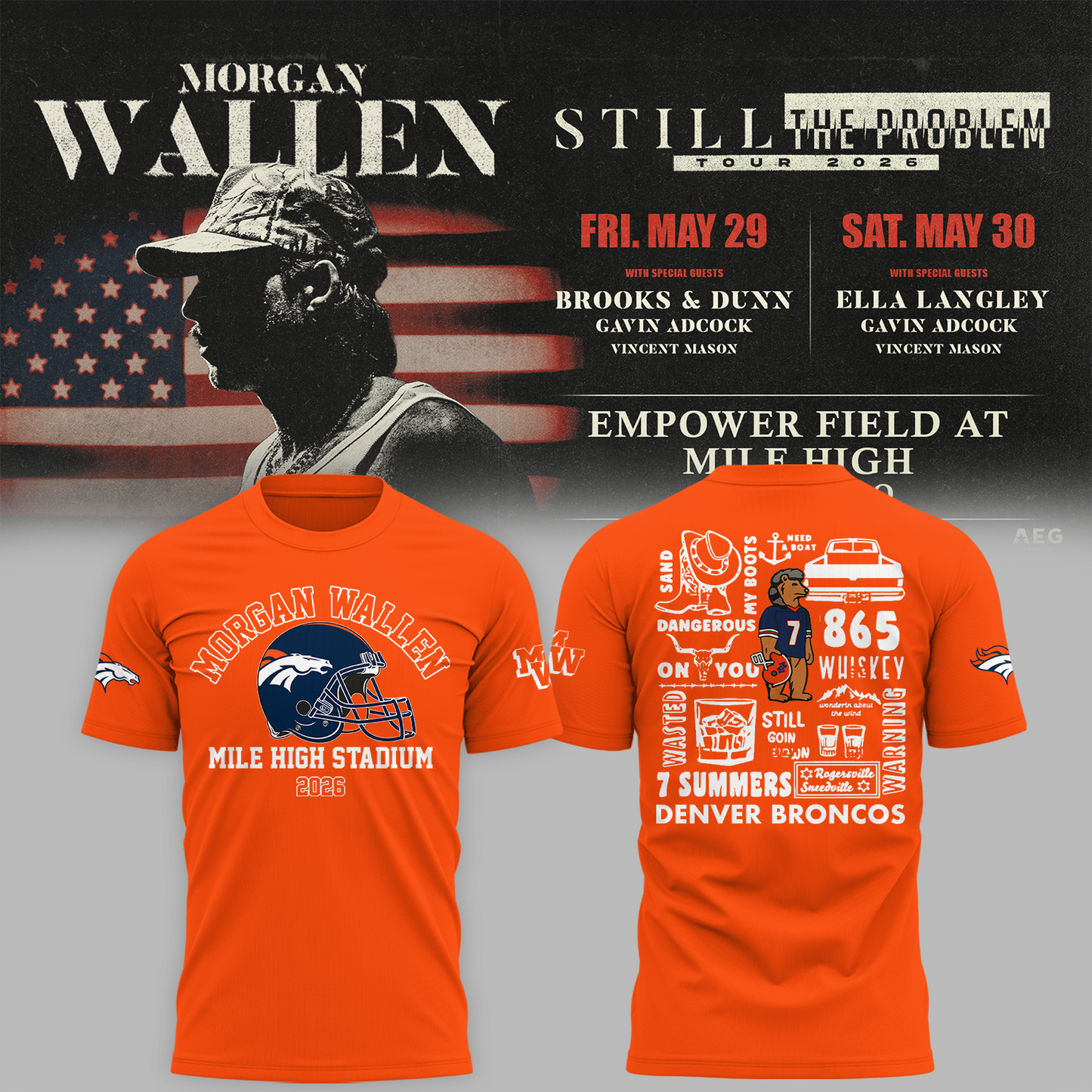 Limited Edition MWallen x DenverBs Tshirt 2026