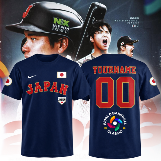 Japan Baseball 2026 World Baseball Classic Tshirt Limited