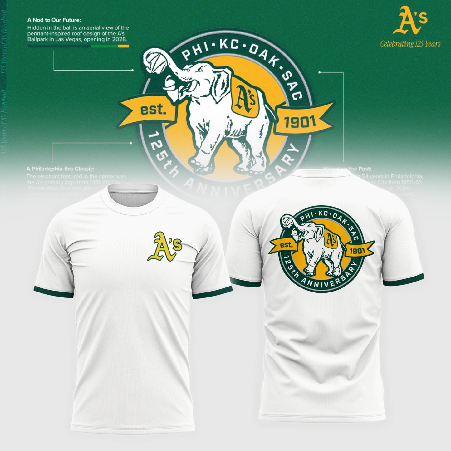 Limited Edition 125th Anniversary T shirt