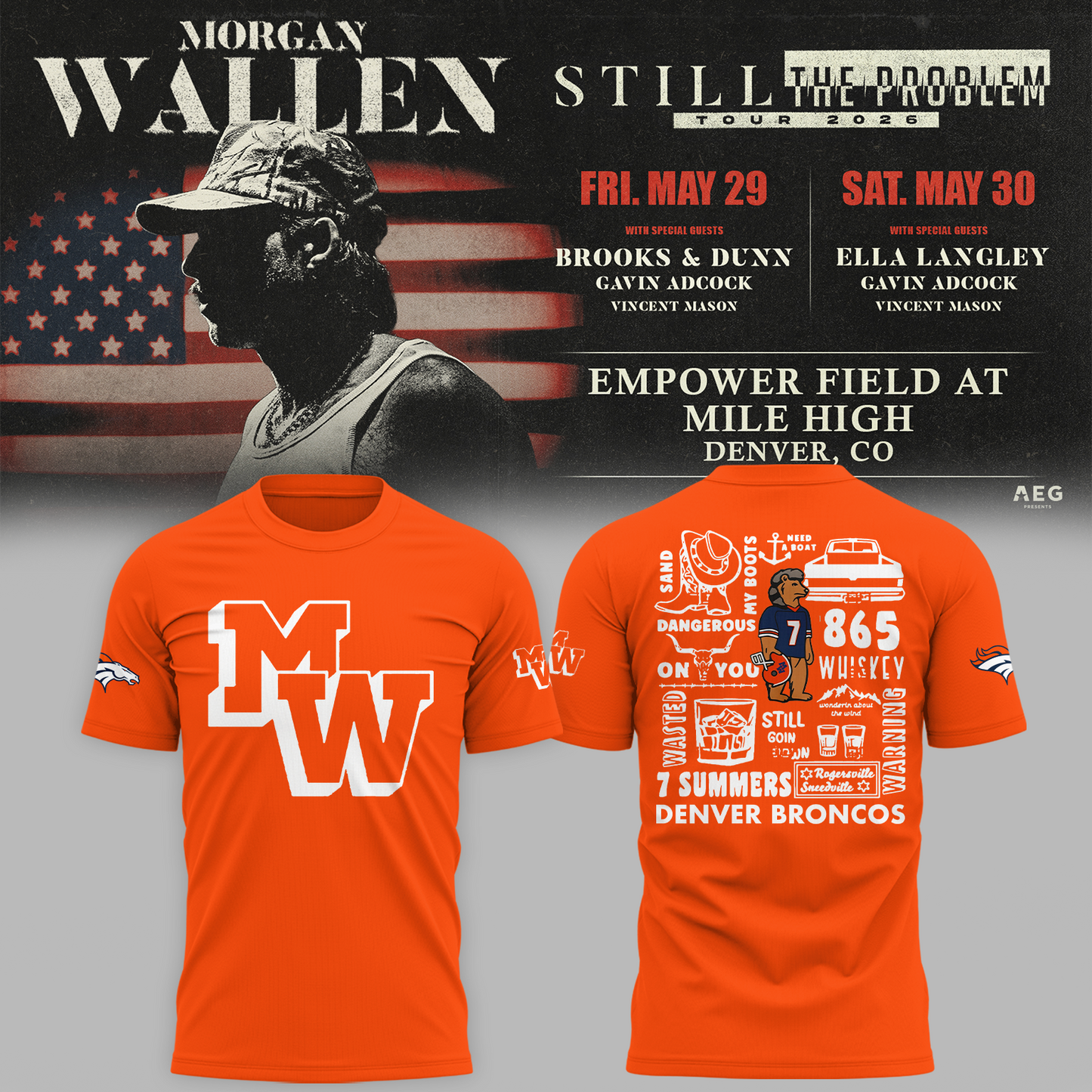 Limited Edition MWallen x DenverBs Tshirt 2026