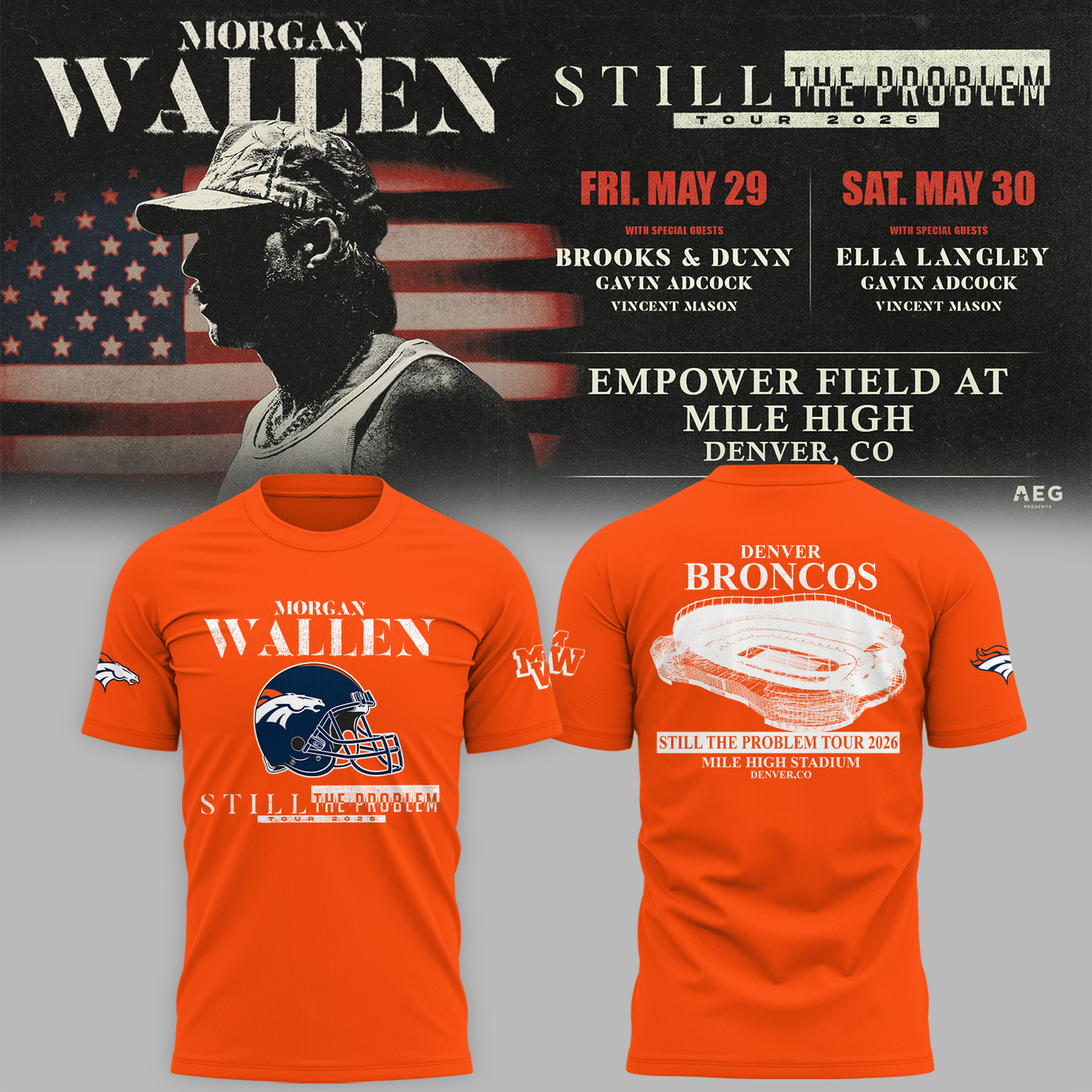 Limited Edition MWallen x DenverBs Tshirt 2026