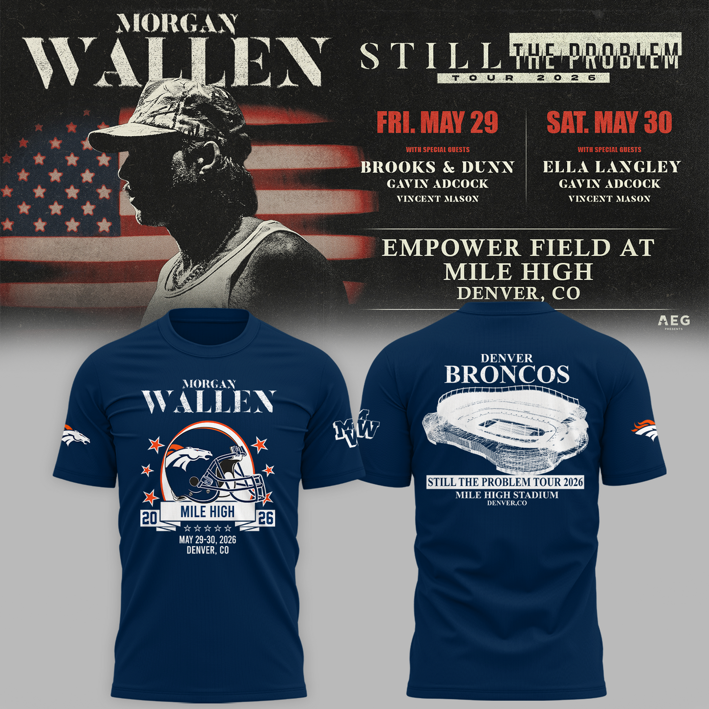 Limited Edition MWallen x DenverBs Tshirt 2026