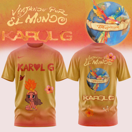 Tropitour Bloom Gold 2026 Edition T Shirt