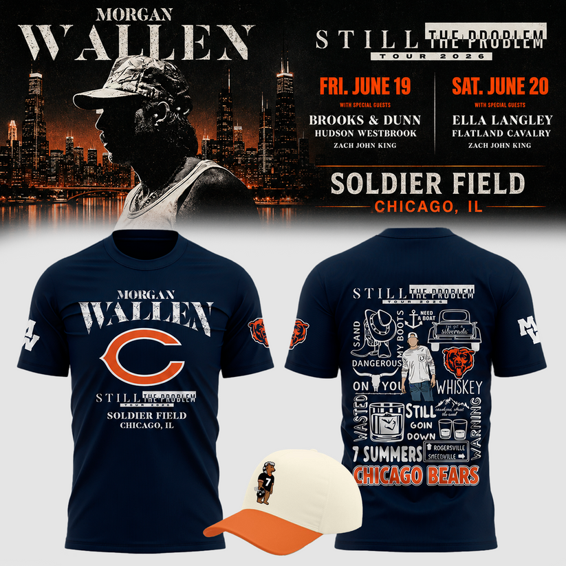 Limited Edition MW live at Soldier Field Stadium - Tshirt