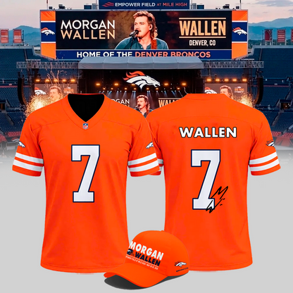 Exclusive MWallen x DenverBs - Still The Problem Tour 2026 Country Music Football Jersey