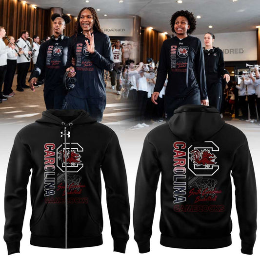 South Carolina Women’s Basketball Gamecocks Black Zip Hoodie