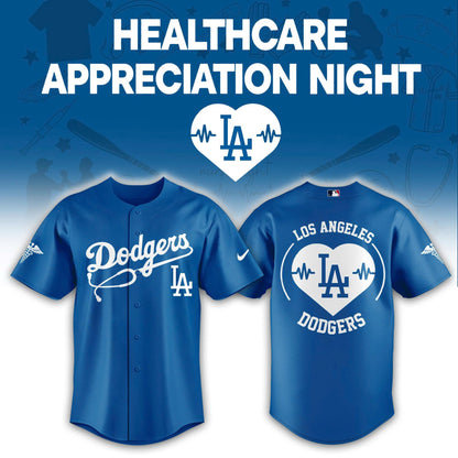 Los Angeles Dodgers Healthcare Appreciation Night Limited Edition Jersey | Jogger | Cap