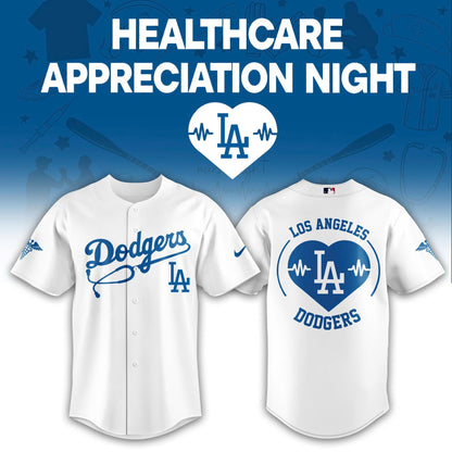 Los Angeles Dodgers Healthcare Appreciation Night Limited Edition Jersey | Jogger | Cap