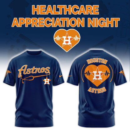 Houston Astros Healthcare Appreciation Night Limited Edition Tshirt | Jogger | Cap