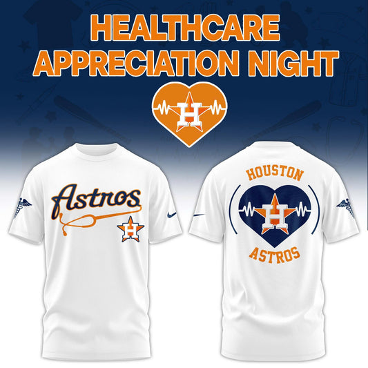 Houston Astros Healthcare Appreciation Night Limited Edition Tshirt | Jogger | Cap