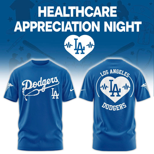 Los Angeles DodgersHealthcare Appreciation Night Limited Edition Tshirt | Jogger | Cap