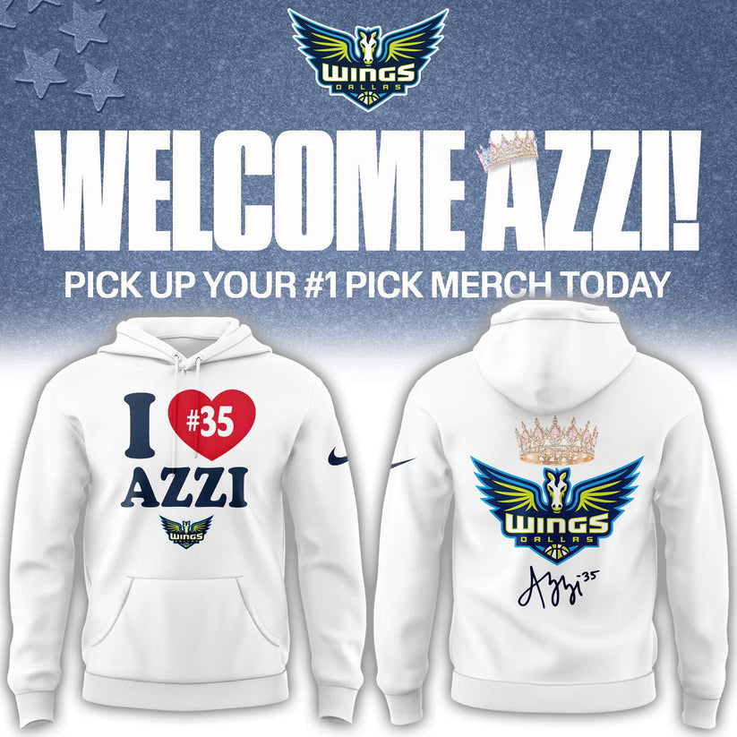 ’26 WNBA Dallas Basketball Azzi Fudd Limited Edition Hoodie
