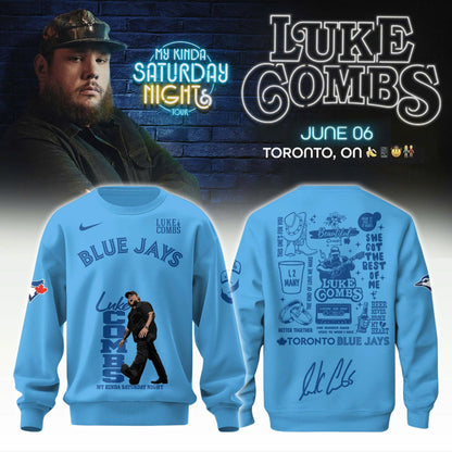 Toronto Blue Jays x LC My Kinda Saturday Night Tour 2026 Limited Edition Sweatshirt