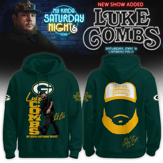 GB Packers x LC My Kinda Saturday Night Tour 2026 Limited Edition Hoodie