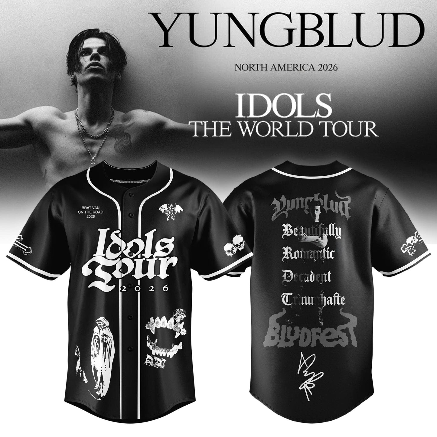 _YBD Idols The World Tour 2026 Limited Edition Jersey