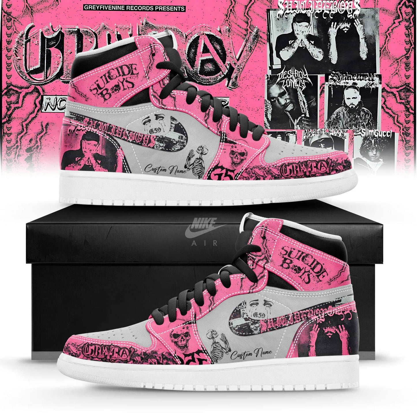 Grey day 2026 – North American Tour _AJ1 Sneaker