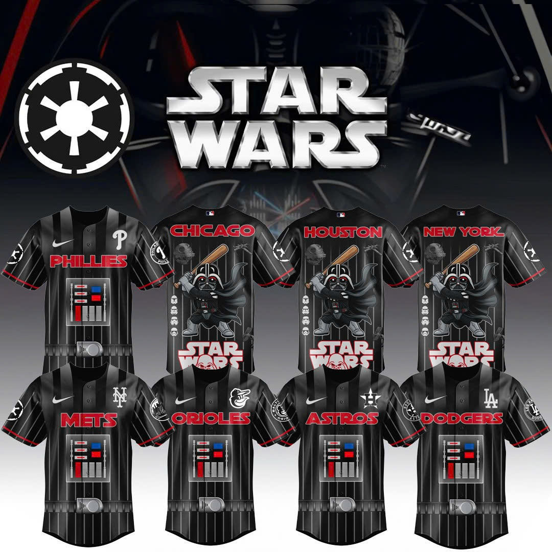 _.Star Wars Edition Baseball Jersey
