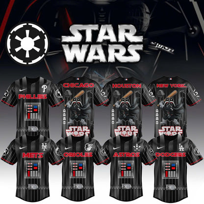 _.Star Wars Edition Baseball Jersey
