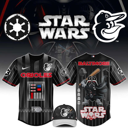 _.Star Wars Edition Baseball Jersey