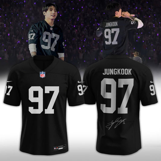 Las Vegas Raiders Jungkook 97 Limited Edition Jersey