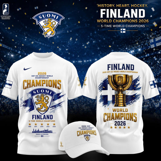 .Finland Hockey World Champions 2026 🇫🇮🏆