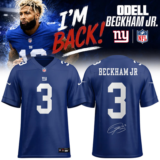 _ NY Odell Beckham Jr. 3 Limited Edition Jersey