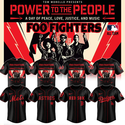 Foo Fighters -“Power to the people”- Limited Edition Signature – Jersey