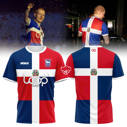 Ed Sheeran Loop Tour 2026 Dominican Republic Exclusive T-Shirt