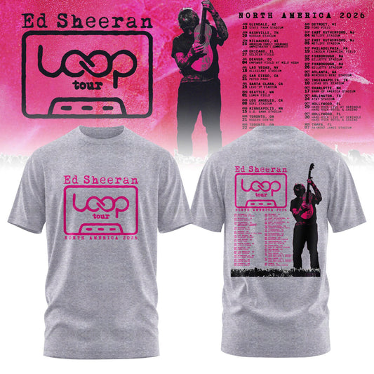 Ed “North American Loop Tour 2026” 🎸➕✖️➗ Shirt