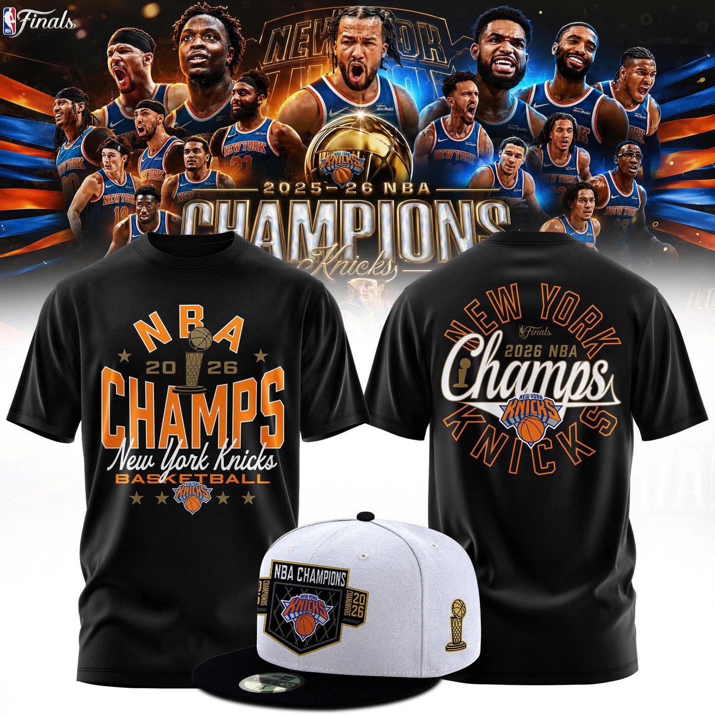 _ New York Knick 2026 Champions Tshirt